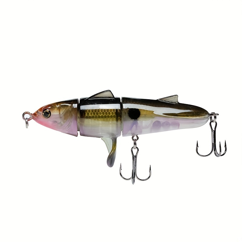 Topwater Fishing Lure Rotating Tail Artificial Hard - Temu