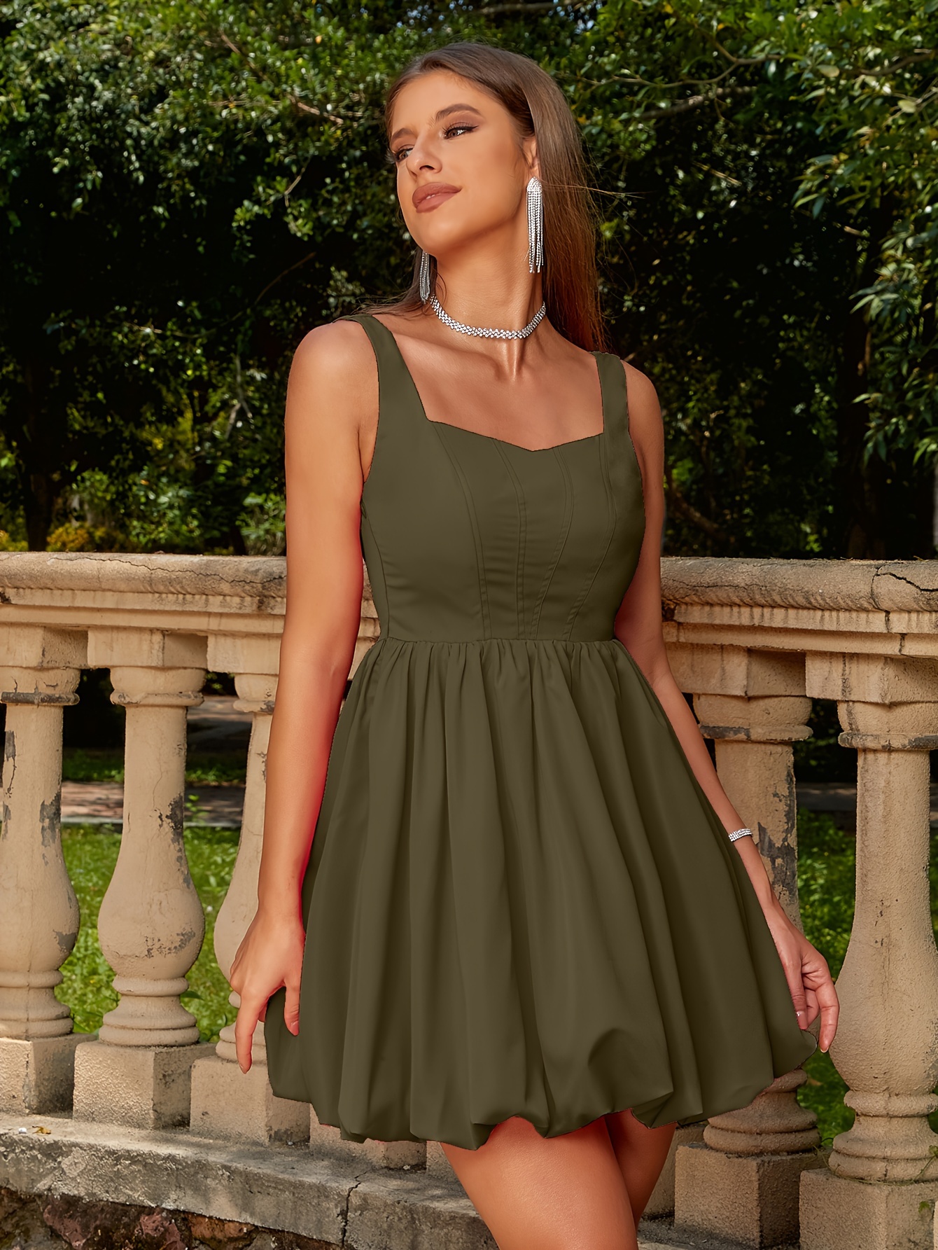 Puffy hotsell skater dress