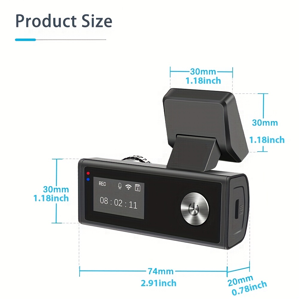 x-Mini WIFI Car DVR Auto Registrar 170 Degree Dash Cam Wireless