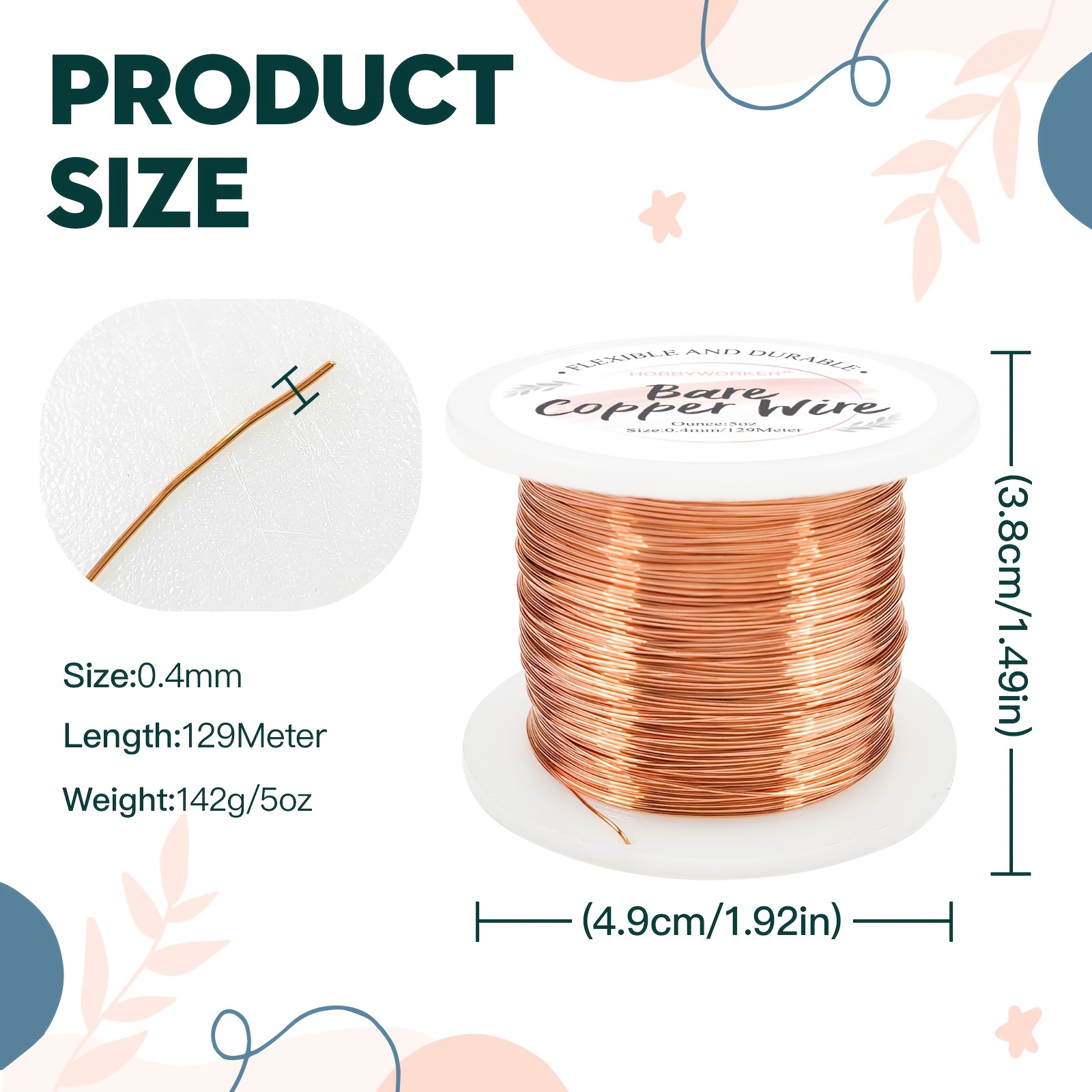 Copper Wire, 20 gauge