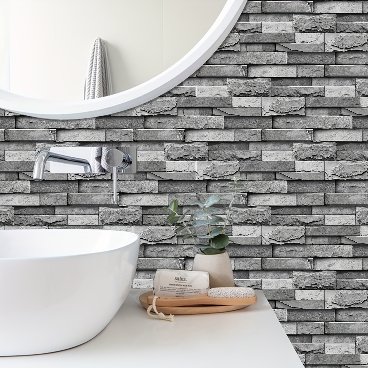 Sticker Design vi presenta Piastrelle adesive sfondo astratto effetto  ceramica stickers per muro e mattonelle bagno e cucina