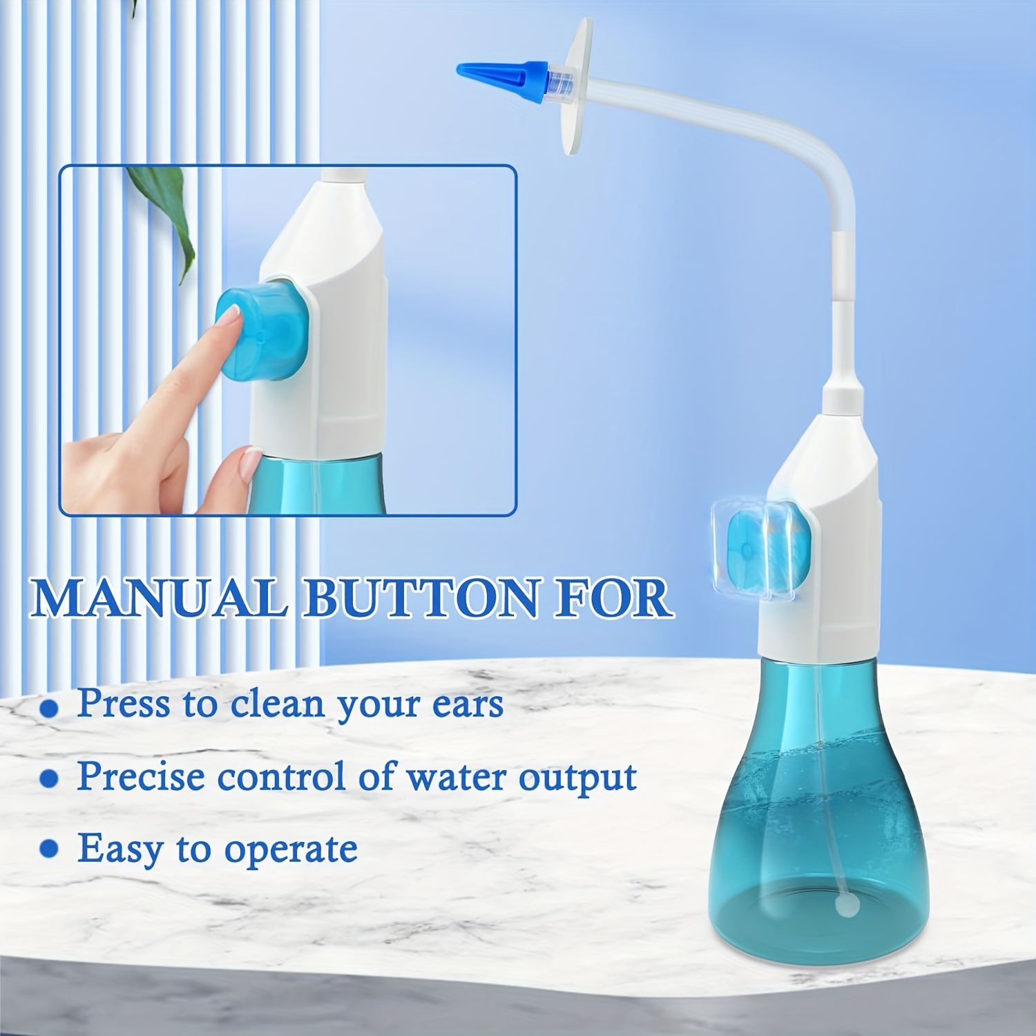 1pc Ear Wax Removal Tools Kit, Ear Irrigation Flushing System Safe And  Effective Earwax Removing Flusher Lavage Wash Flush Cleaner With Syringe  Washer