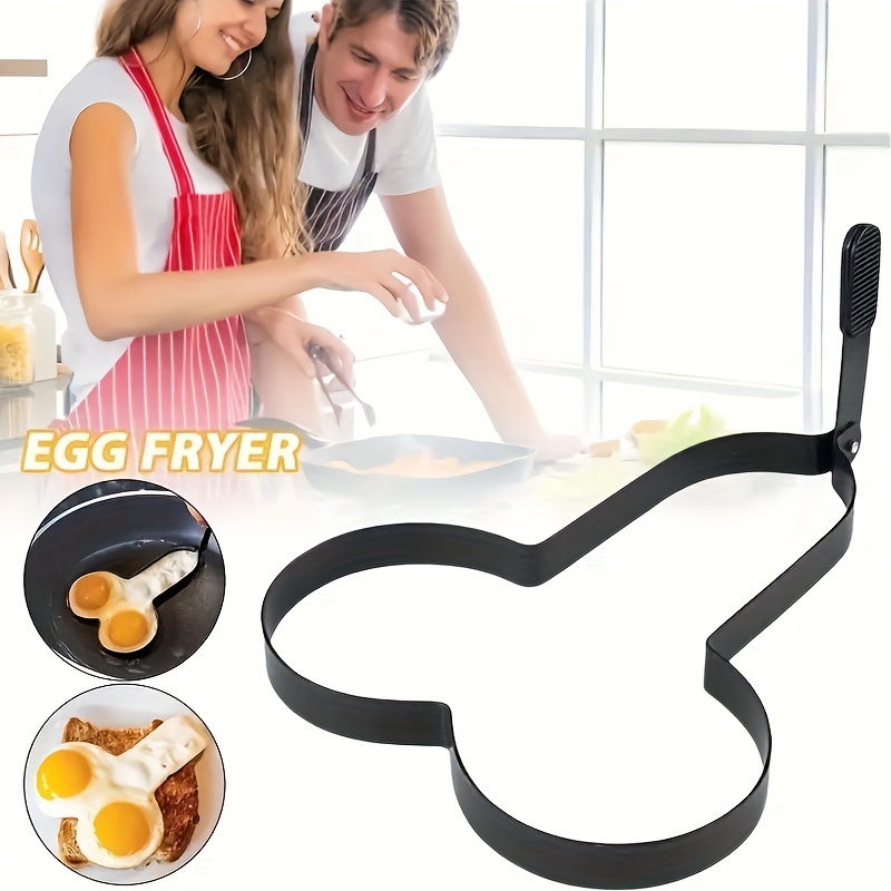 Funny Egg Fryer, Home Kitchen Spoof Omelette Fun Mold, Kitchen