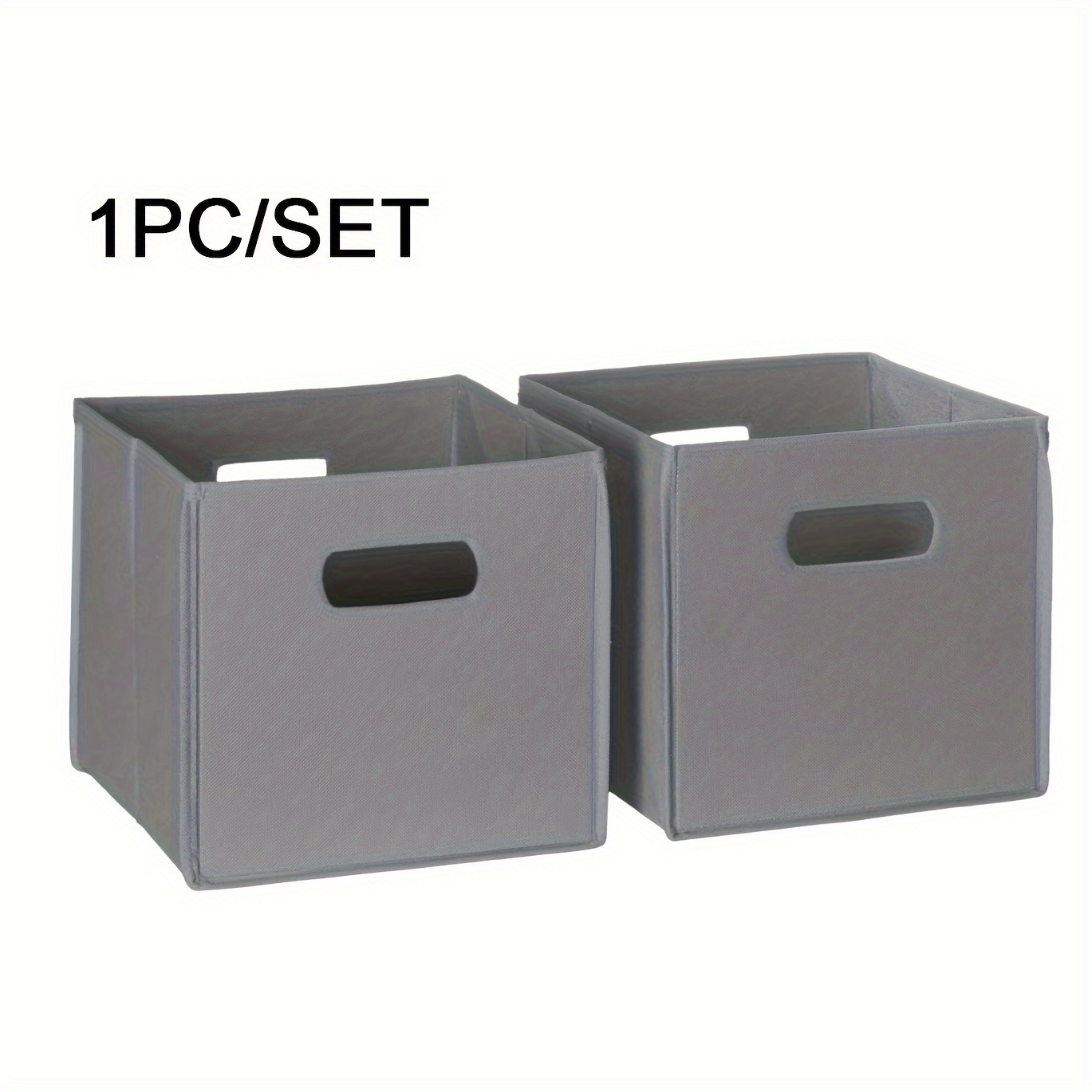 Large Felt Storage Bins (Set Of 2)