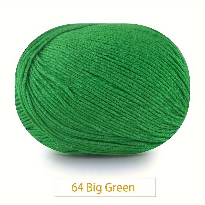 4pcs/lot Green Yarn for Hand-Knitting and Crocheting - Soft and Luxurious  Scarf and Woven Thread