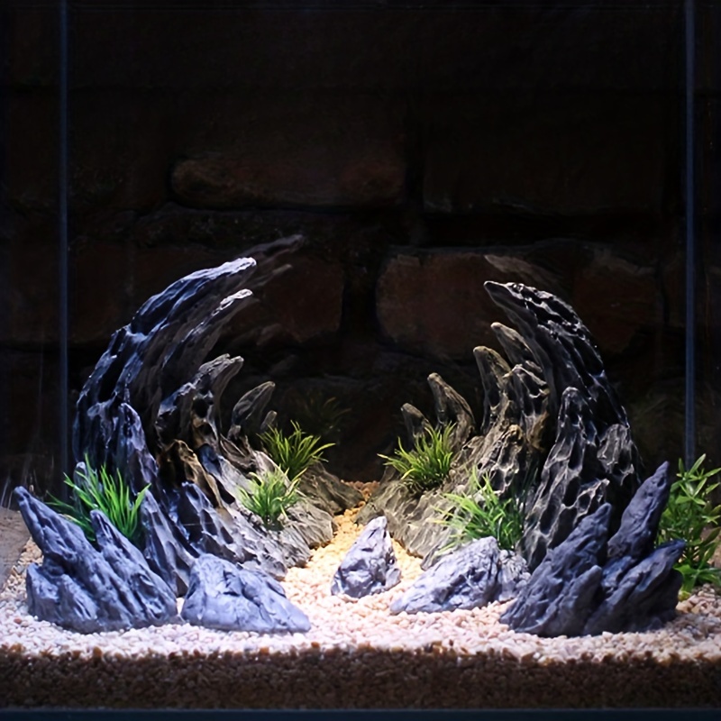 Fish Tank Ornament, Simulation Dragon * Landscaping Resin Aquarium  Decoration