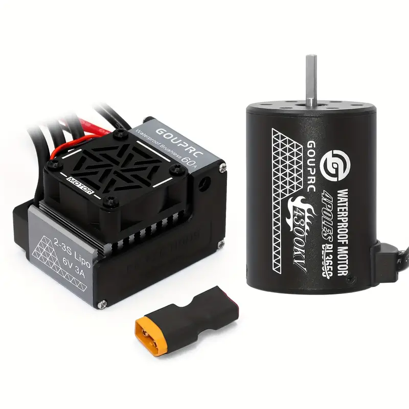 Brushless Motor Shaft With Upgrade 60a Esc Electric Speed - Temu