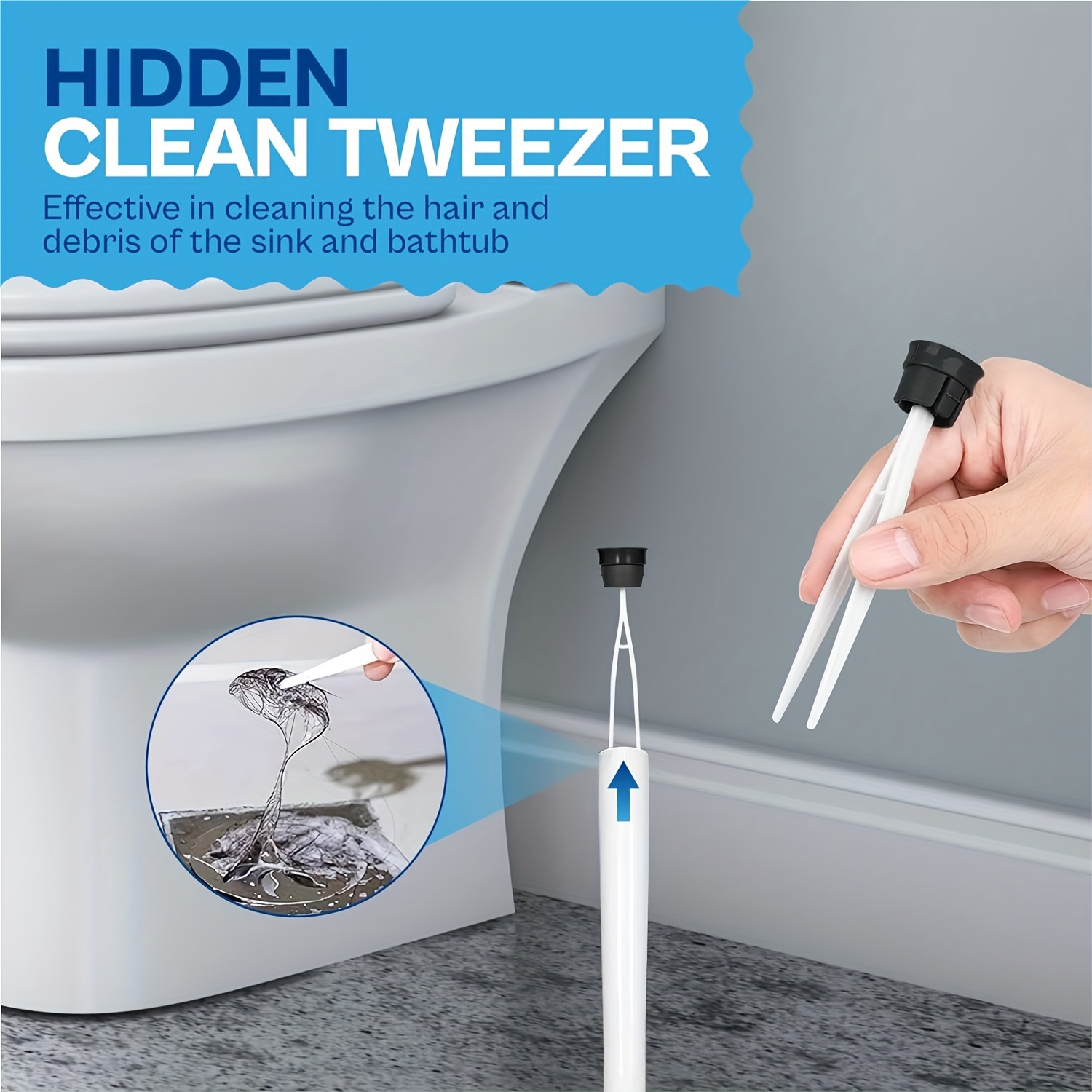 TreeLen Toilet Brush Set,Toilet Bowl Brush and Holder for Bathroom Toi