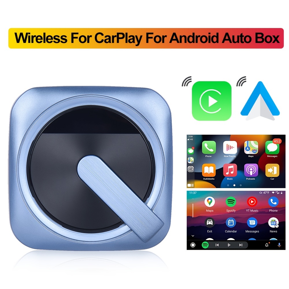 Autobox 5.0 Wired to Wireless Android Auto Box Wireless CarPlay