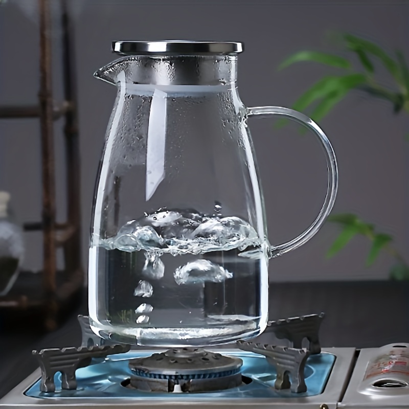 Iced Tea Maker Glass Pitcher, Borosilicate Glass Kettle Us