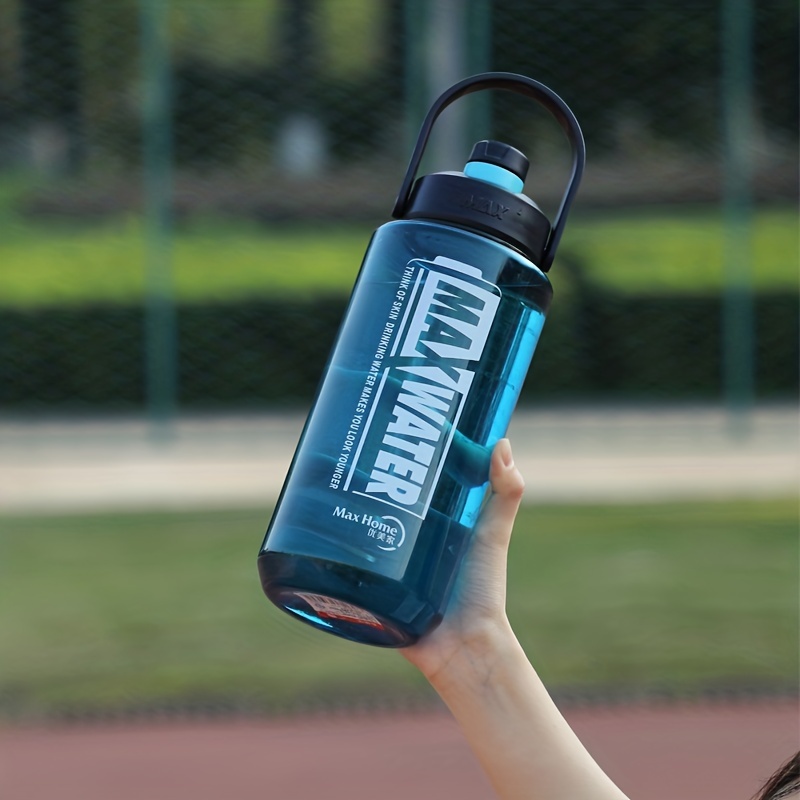 Botella Agua Deportiva Esmerilada Portátil, Taza Agua Gran Capacidad  Hombres Mujeres, Senderismo Aire Libre, Camping, Viajes - Deporte Aire  Libre - Temu