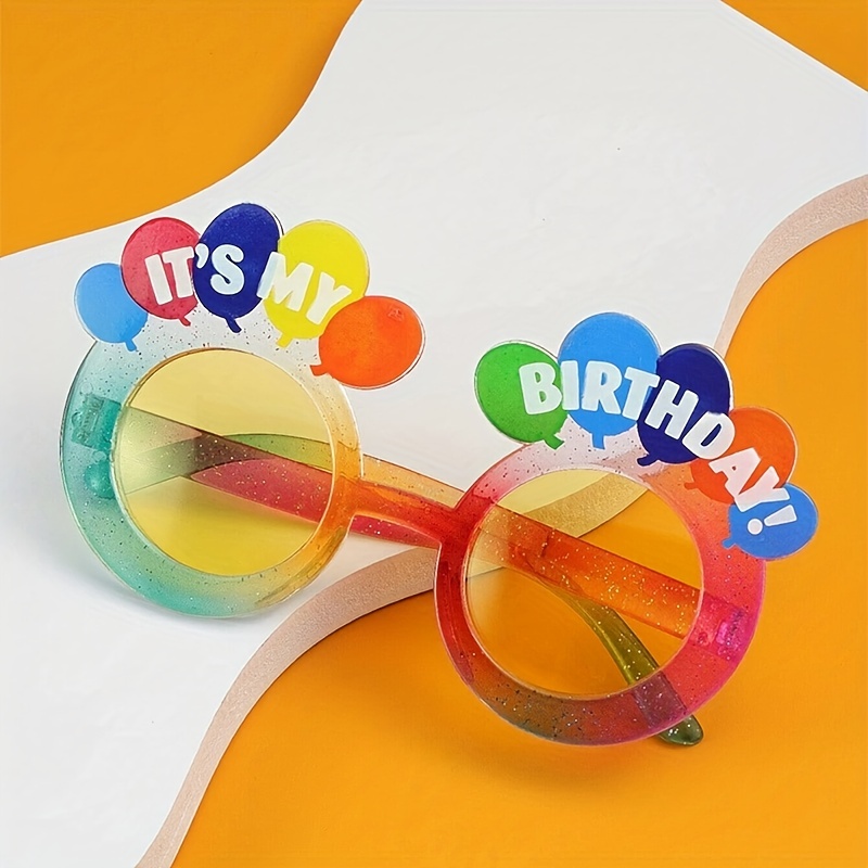 Acquista 1 paio di occhiali da festa in plastica senza sbavature, regalo di  occhiali per cosplay per bambini di compleanno