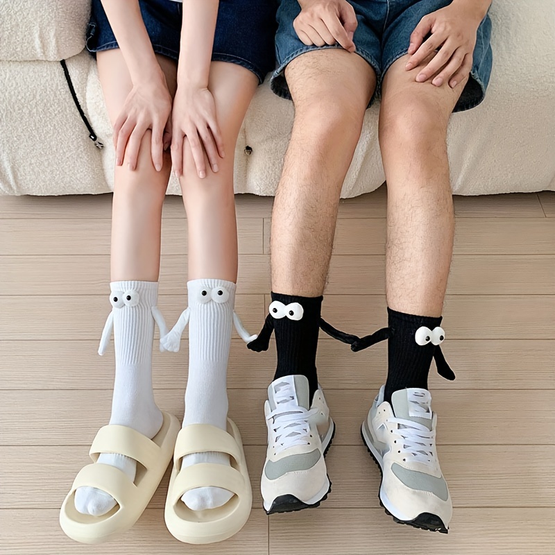 3D Hand In Hands Socks Kids Funny Novelty Cotton Socks Cute