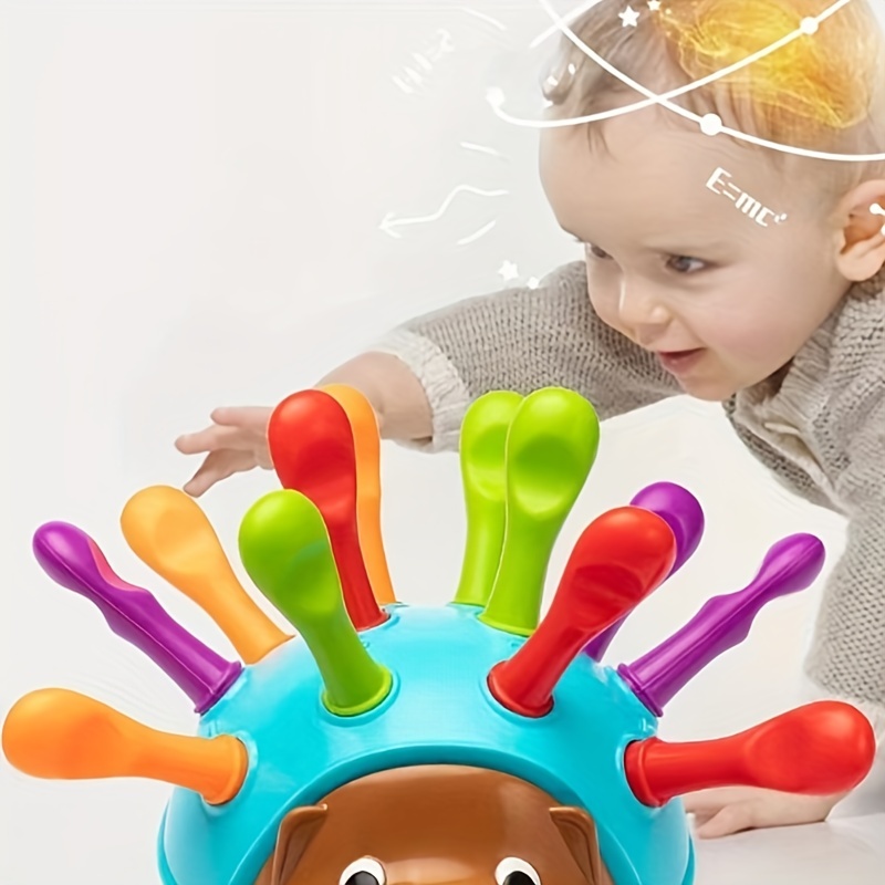 Jouet interactif Pop Up Animals pour les tout-petits, Stem Early  Developmental Cause And Effect Toys pour les âges 9-12-18 mois Toddlers & 1  an Enfants, bébés