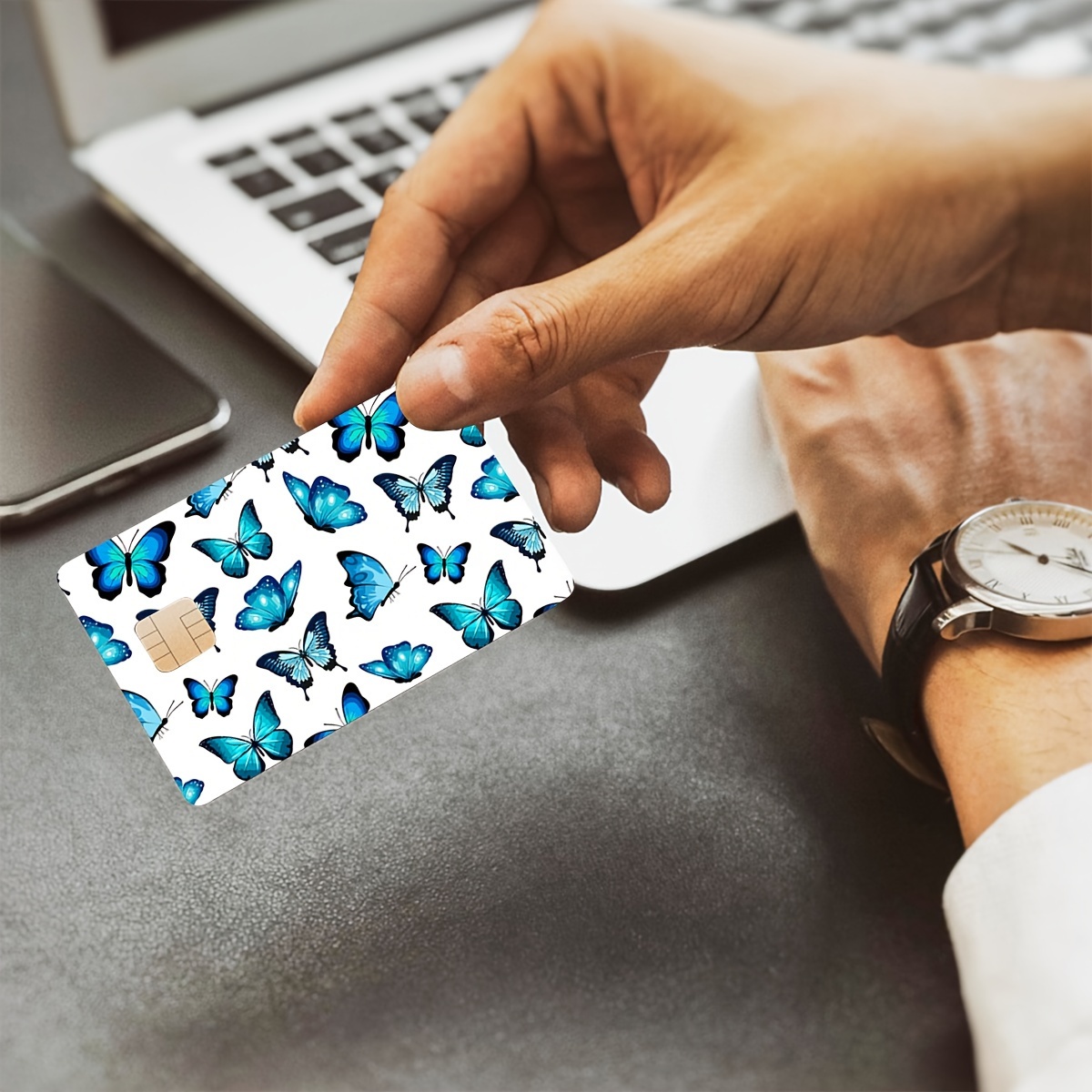 Card Skin Sticker Butterfly Pattern For Ebt, Transportation, Key, Credit,  Debit Card Skin - Protecting And Personalizing Bank Card - No Bubble, Slim,  Waterproof, Digital-printed - Temu
