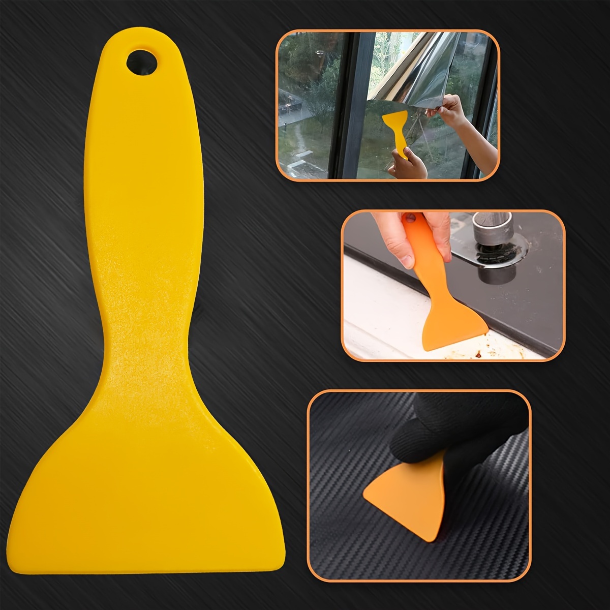 Sungchang Industry D-type rubber scraper rubber spatula chisel putty knife