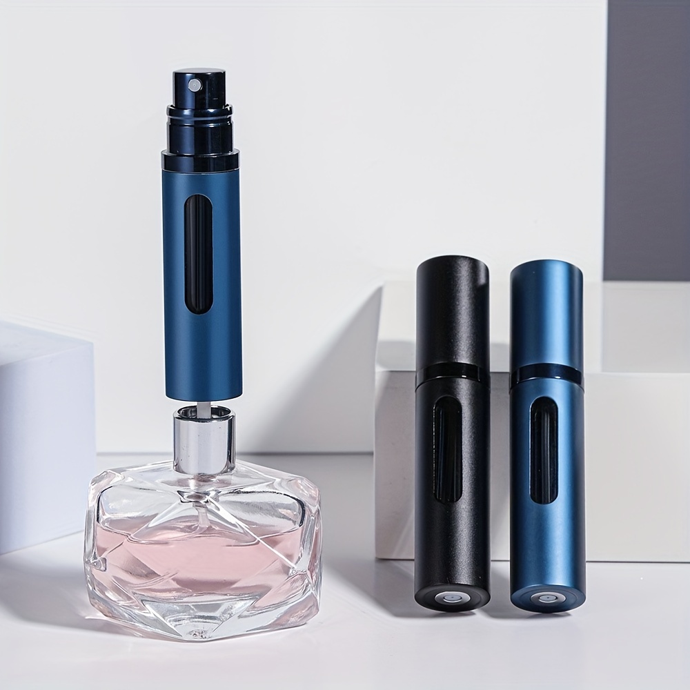 5Pcs Atomizer Glass Refillable Perfume Spray Empty Bottle 2-10ML Travel  Portable