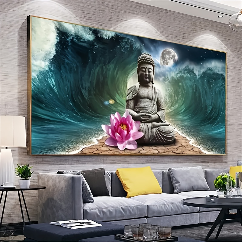 Diy Artificial Diamond Painting Kits, Buddha Religious Faith 5d Special  Shape Artificial Diamond Painting For Adults Beginners, Part Drill Crystal  Rhinestone Painting Art Craft Kits For Home Wall Decor - Temu