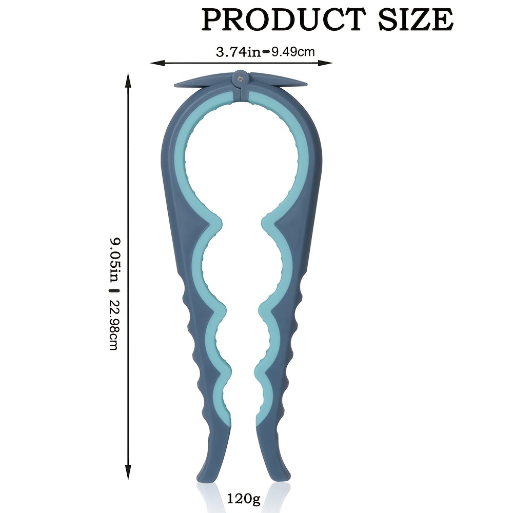 Easy Grip Jar Opener - Multi-Size Can and Jar Opener, Low Strength
