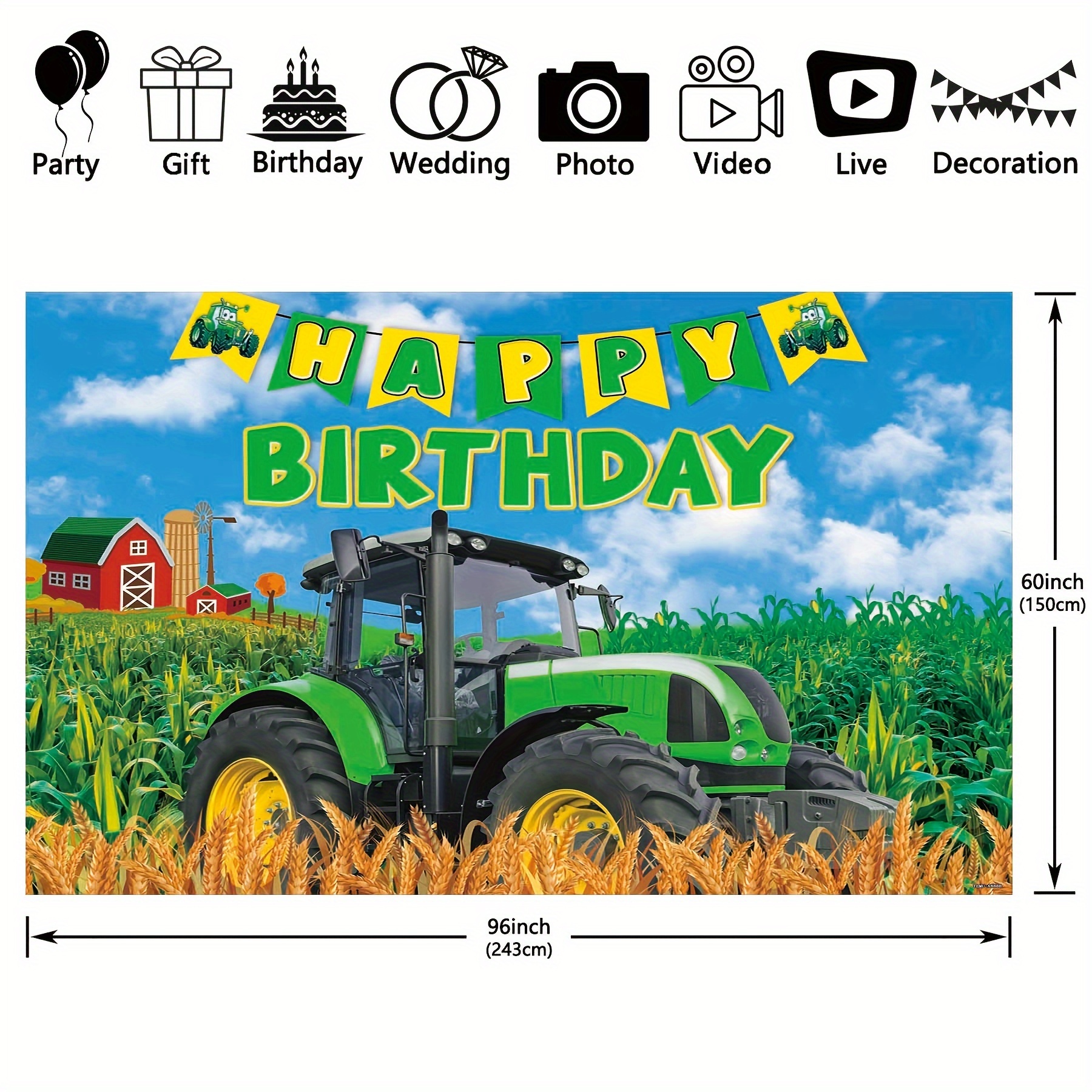 fondo de pantalla de tractor para niños