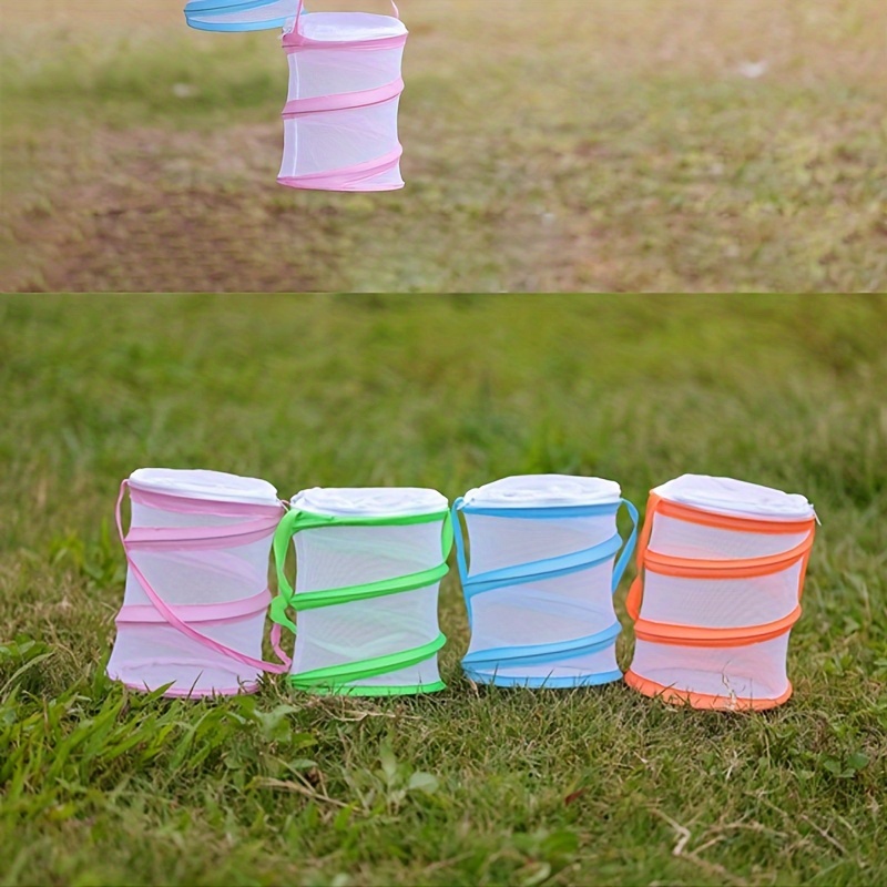 Retractable Net macaron Color Mesh Bag butterfly Net pocket - Temu