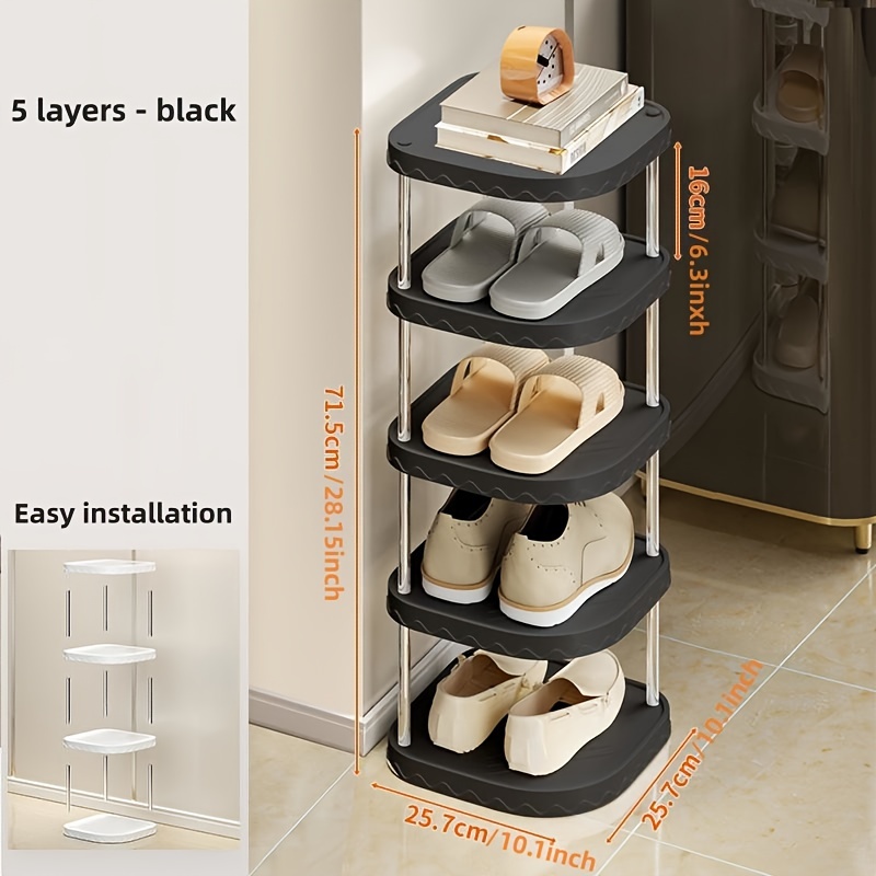 Simple Multi tier Shoe Rack Durable Shelf Shoe Storage Shelf - Temu