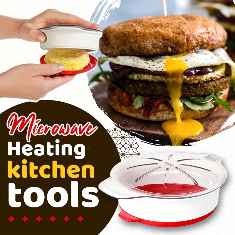 Eggwich Microwave Egg Cooker Egg Burger Maker Kitchen Tools