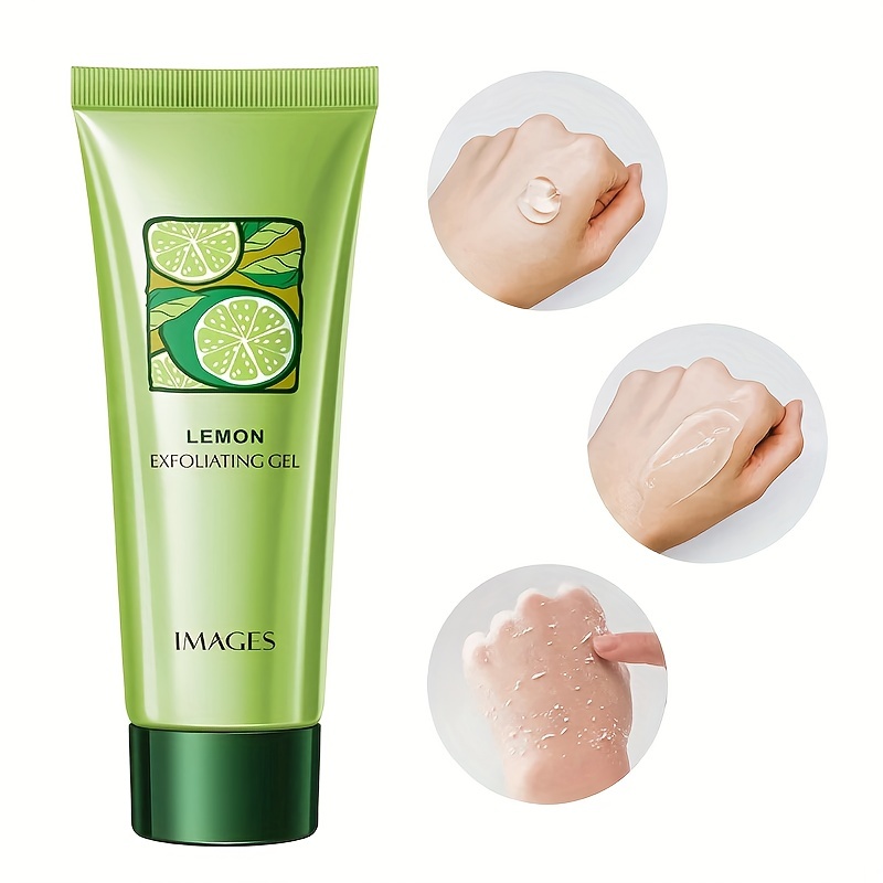 Lemon Exfoliating Gel for Deep Cleansing and Moisturizing
