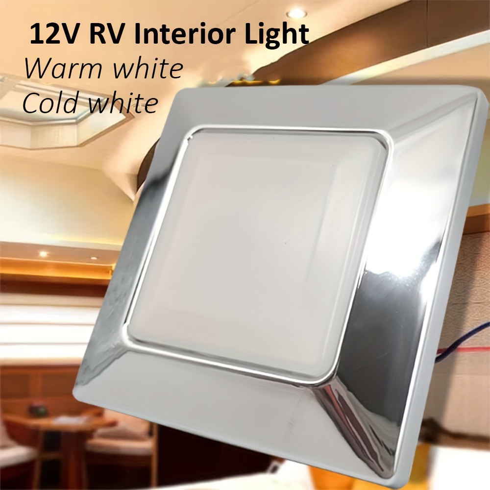 Eclairage extérieur pour caravane LED 12 V, 1,2 Watt, détecteur de