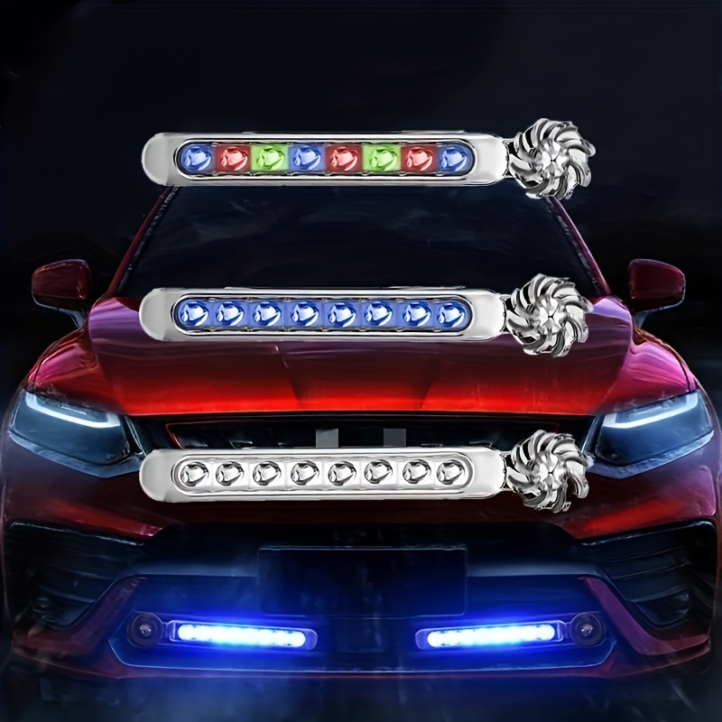 TIRAS LED RGB PARA CAPO DE AUTO, CAMIONETA MULTICOLOR Y AL RITMO DE LA –