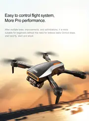 lu50 drone equipped with esc high definition hd electronic governor dual camera four sided obstacle avoidance cool lighting one key takeoff landing 360 rolling stunt details 7