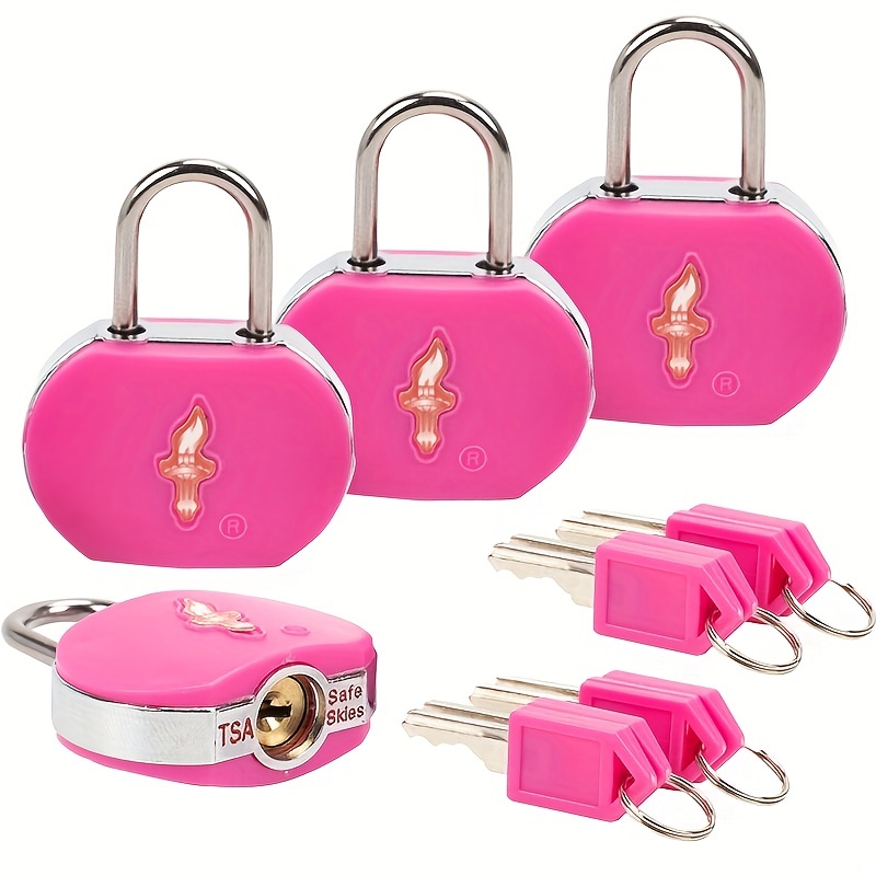 Travel Luggage Combination Lock For Zipper Bag,mini Lock Alloy