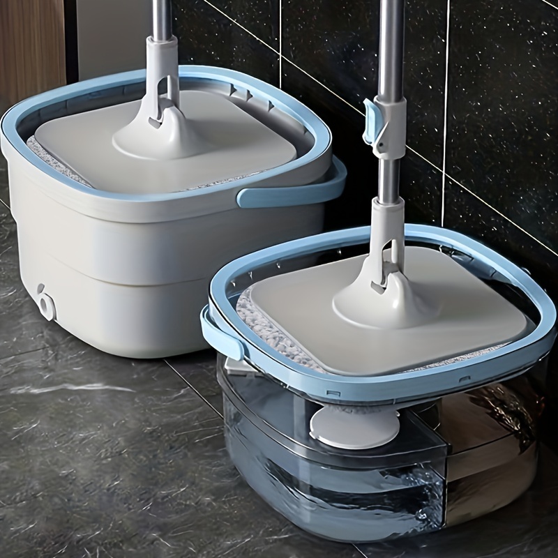 Hand free Mop With Bucket Sewage Separation Mop Lazy Spin - Temu