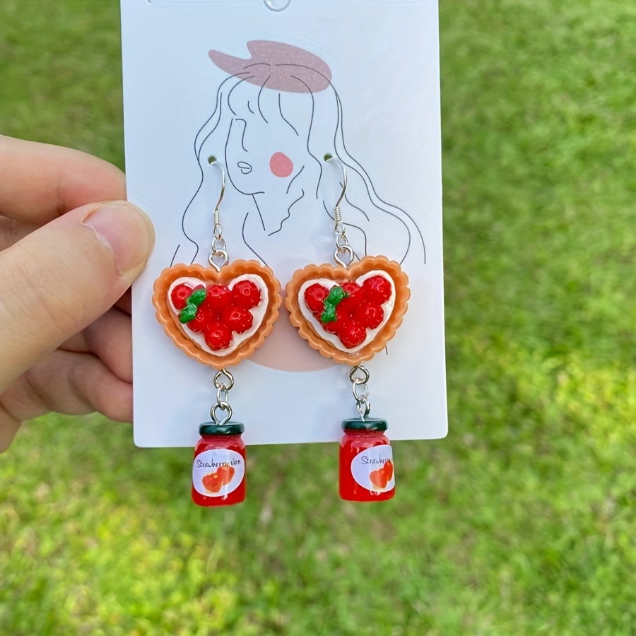 Fruit clearance shaped earrings