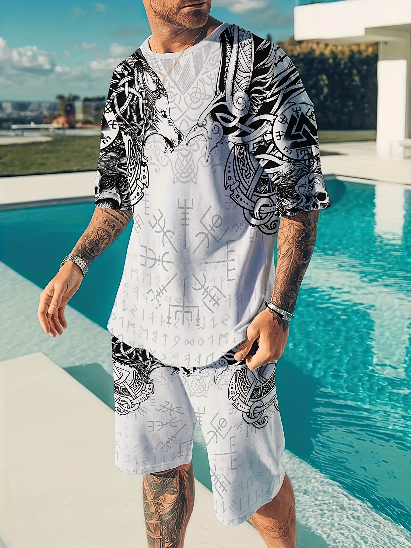 summer beach outfits for men