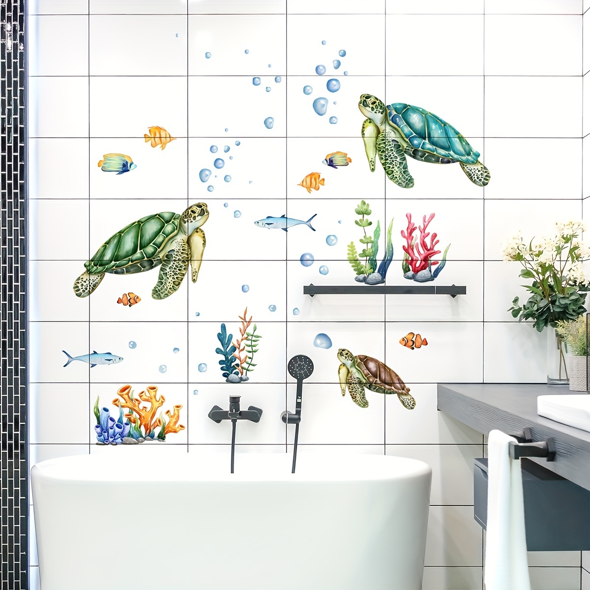 Bathroom Shower Tank Tub Seal Tape, Self-adhesive Bathroom Waterproof Wall  Stickers, Bathroom Accessories - Temu