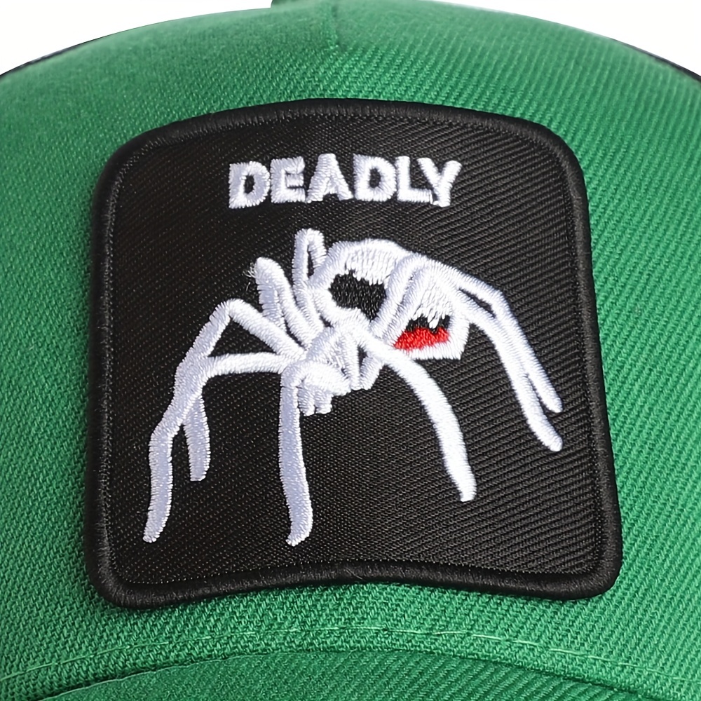 Green Baseball Cap Men's Grid Trucker Hat For Men Women Summer