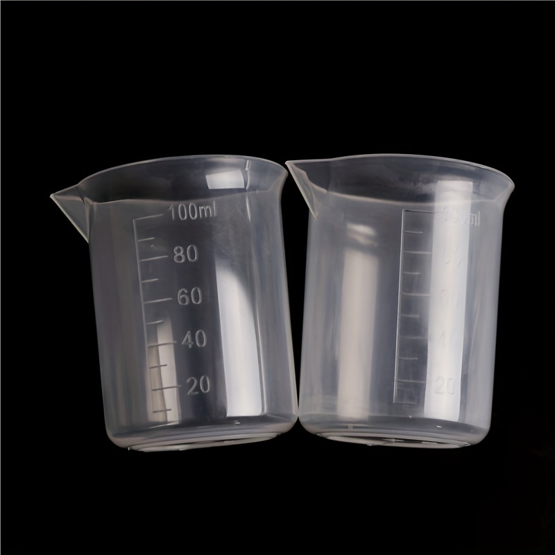 Plastic Measuring Cup, Transparent Measuring Cup 100ml, Kitchen