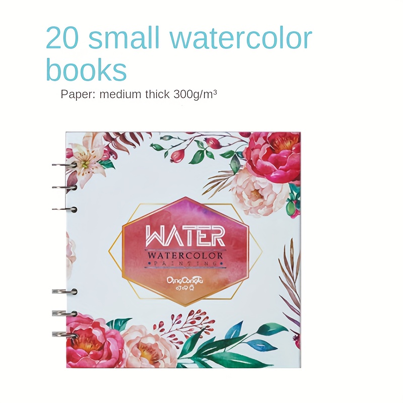 Watercolor Painting Book Thickened Blank Sketch Color Pencil - Temu
