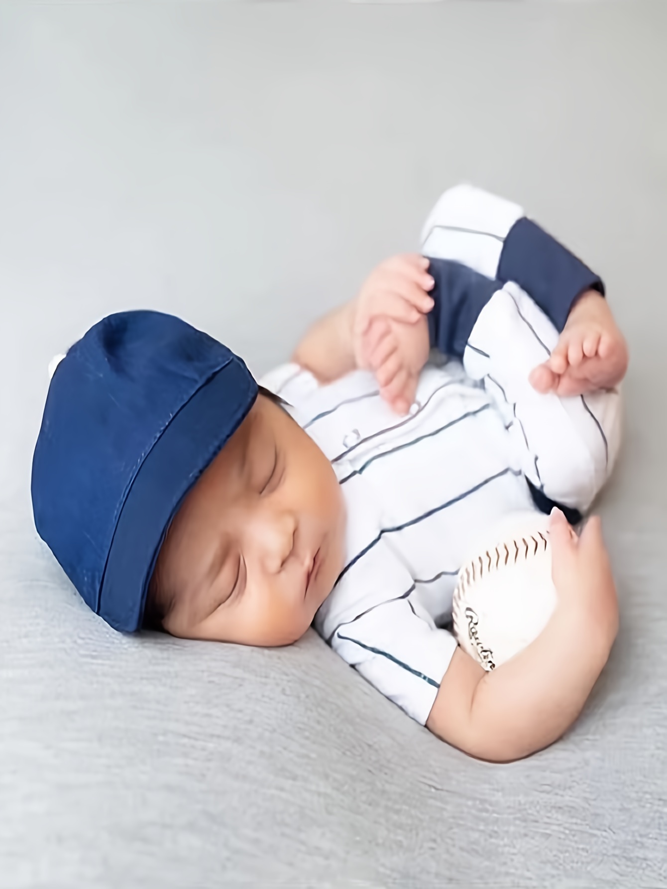 5pcs Set Newborn Photography Baseball Uniform Set Baby Shooting Theme  Clothes Hat 1 Top 1 Pants 1 Belt 1 Baseball 1 - Baby & Maternity - Temu  Belgium