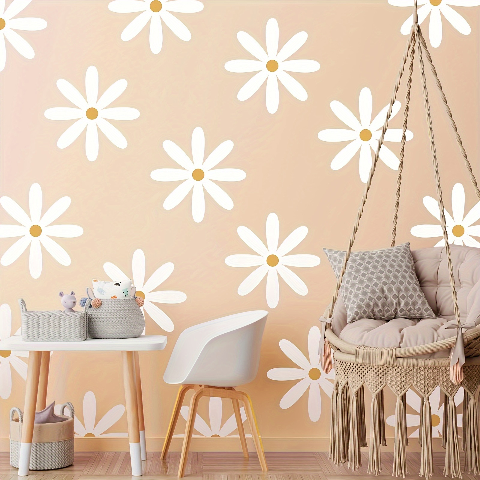 White Daisies 8x10 Art Print - Charming Floral Wall Decor » Pip & Cricket
