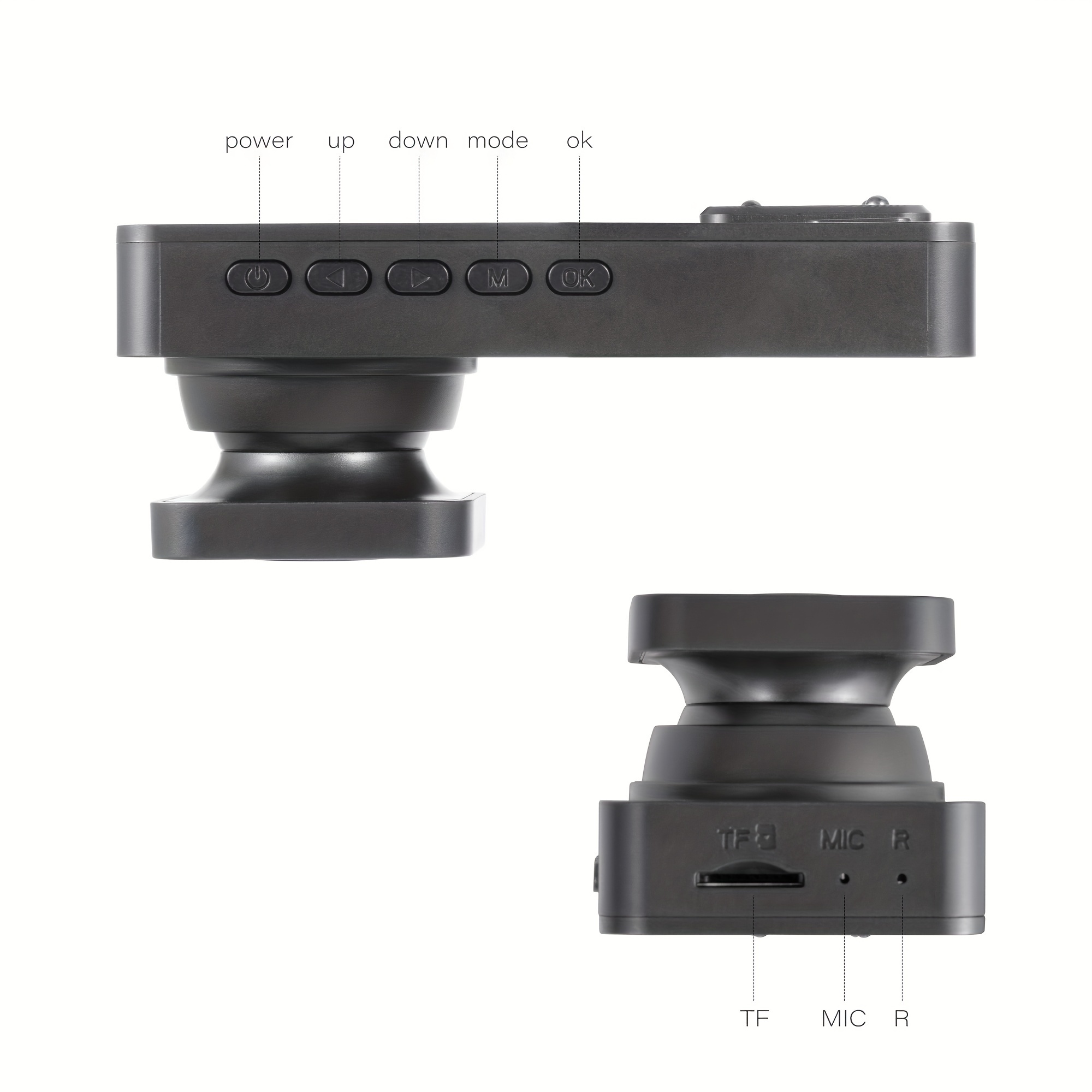 3-Lens HD 1080P Dash Cam: Get 360° Coverage with this Car DVR Video DashCam!