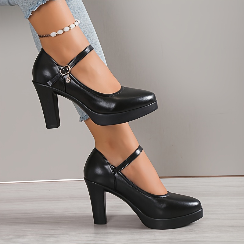 Platform clearance work heels