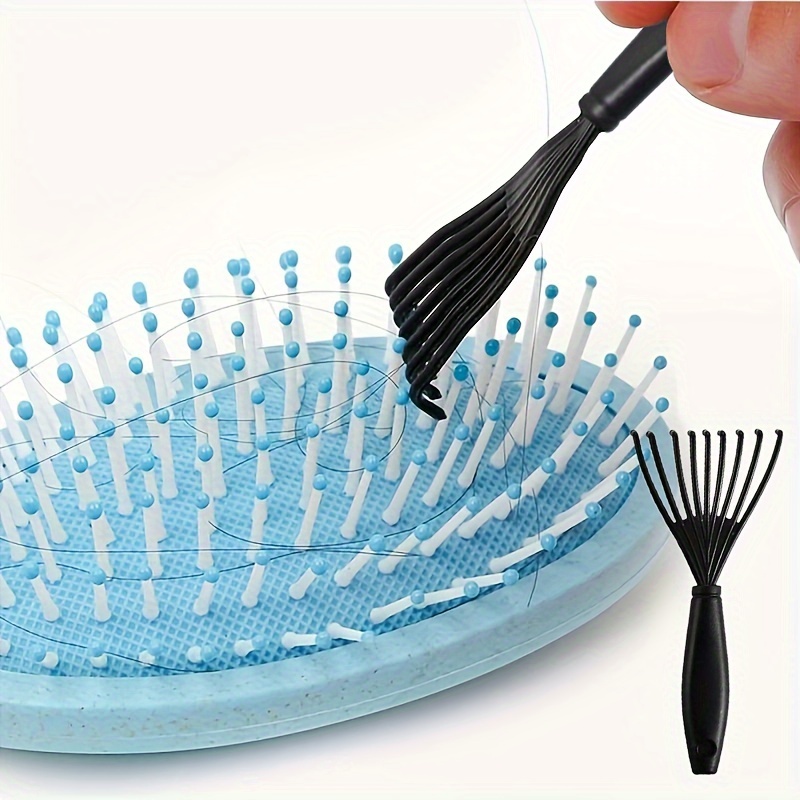 Hair Brush Cleaning Tools Plastic Metal Cleaning Remover Embedded