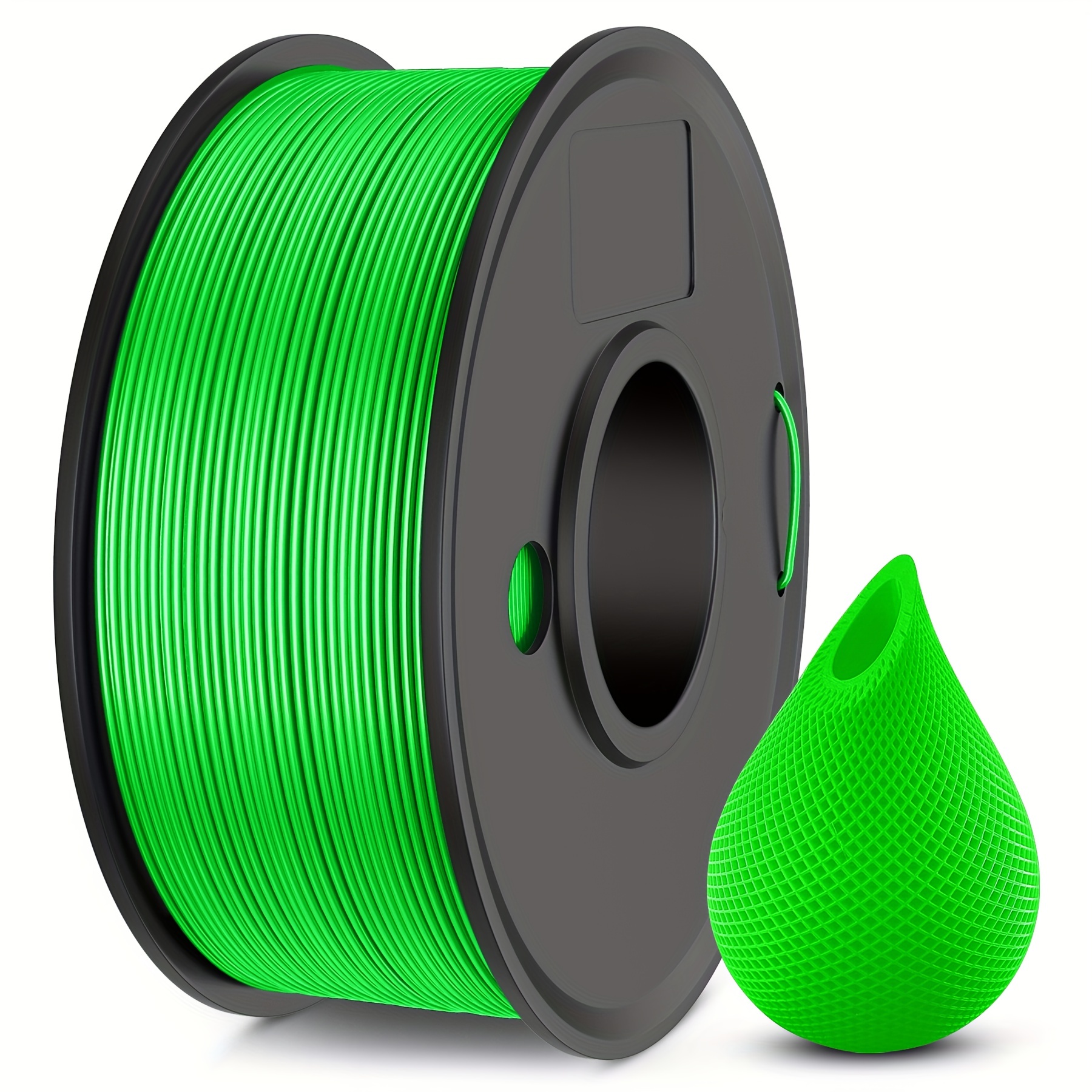 SUNLU PETG 3D Printer Filament PETG Filament 1.75mm Dimensional Accuracy  +/- 0.02 mm 1 kg Spool PETG Green US-PETG-Green
