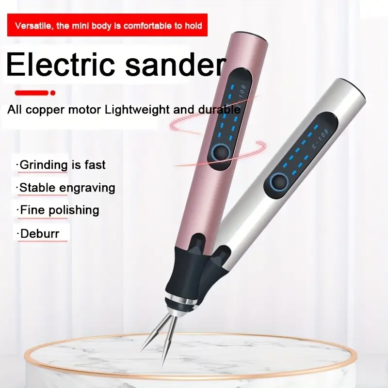 Afantti Micro Corded Electric Engraver Pen Mini DIY Engraving Tool Kit  Etcher fo