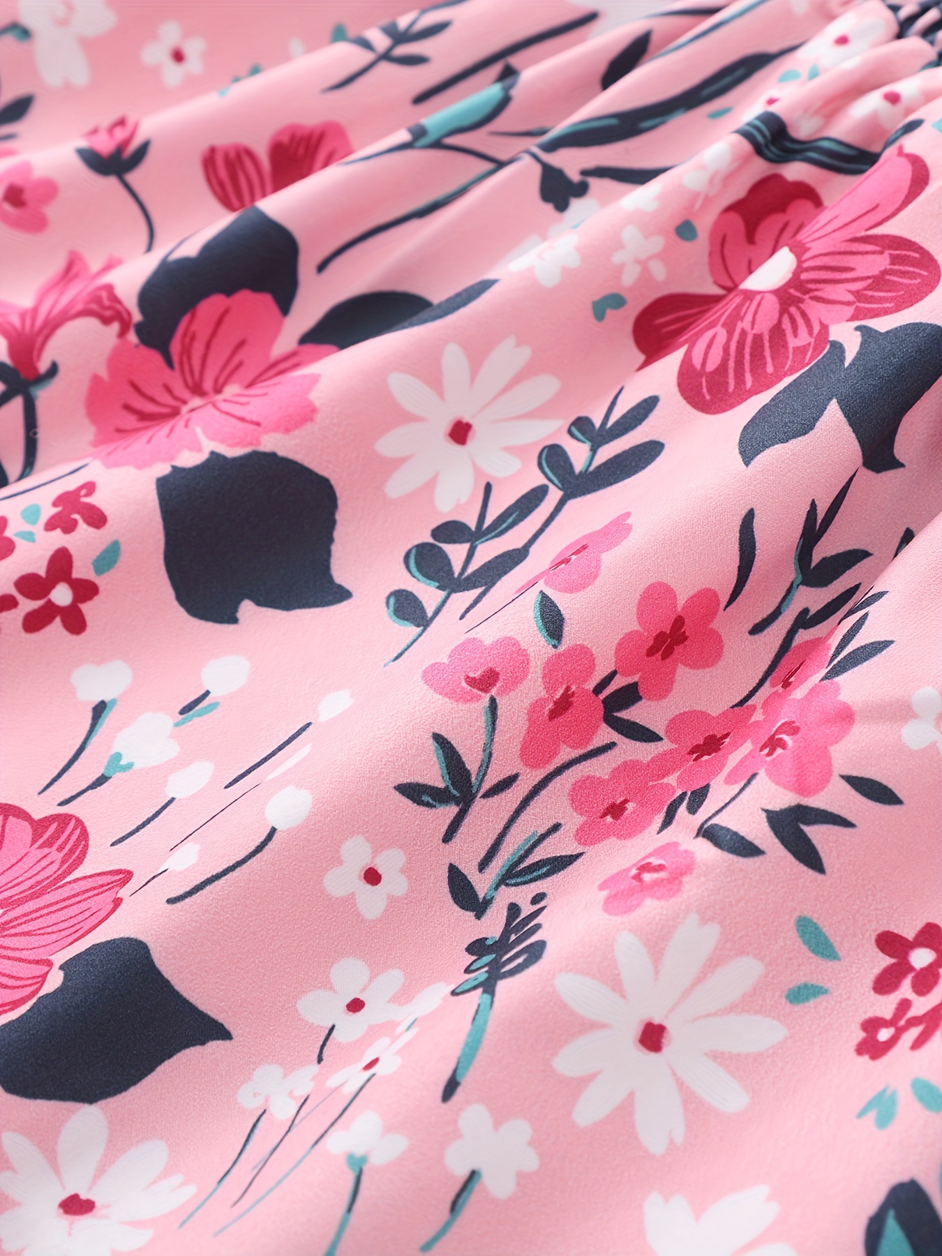 Girls Crop Cami Tops Flowers Graphic Ruffled Hem Skirt Set - Temu