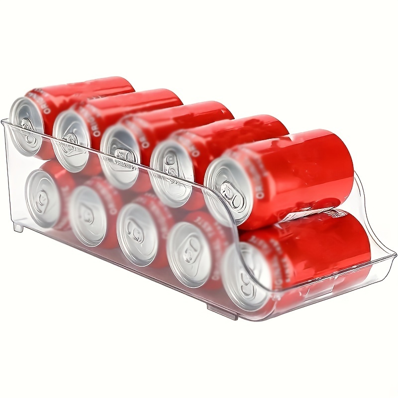 household fridge organizer automatic rolling plastic