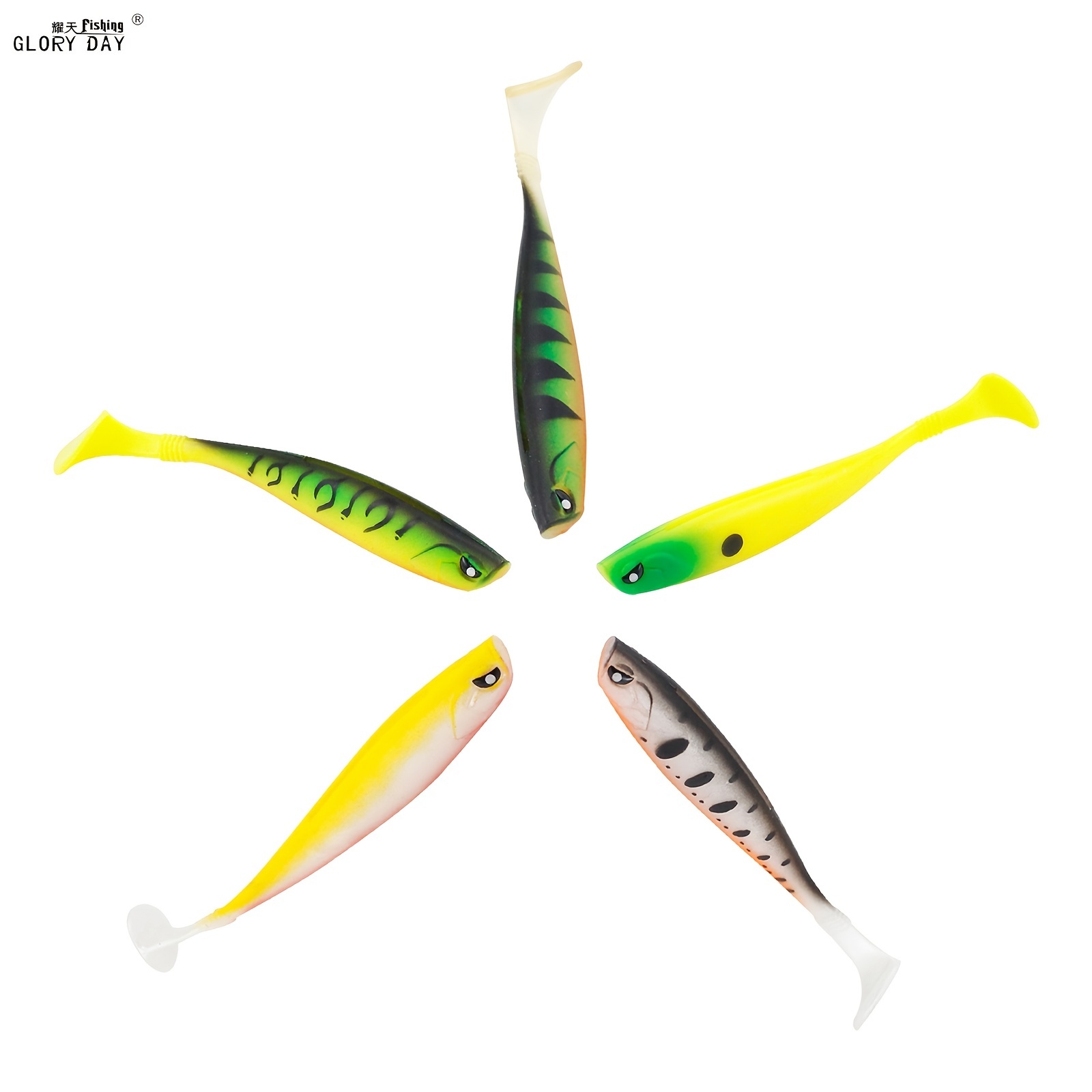 Glory Day Fishing Lure - Realistic Bionic T-tail Soft Bait For Increased  Catch Rates, Free Shipping On Items Shipped From Temu