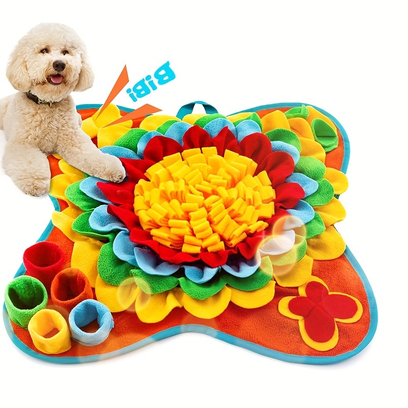 Dropship 1pc Pet Snuffle Mat For Dog & Cat; Dog Sniffing Pad; Interactive  Dog Puzzle Toys Sniffing Pad to Sell Online at a Lower Price